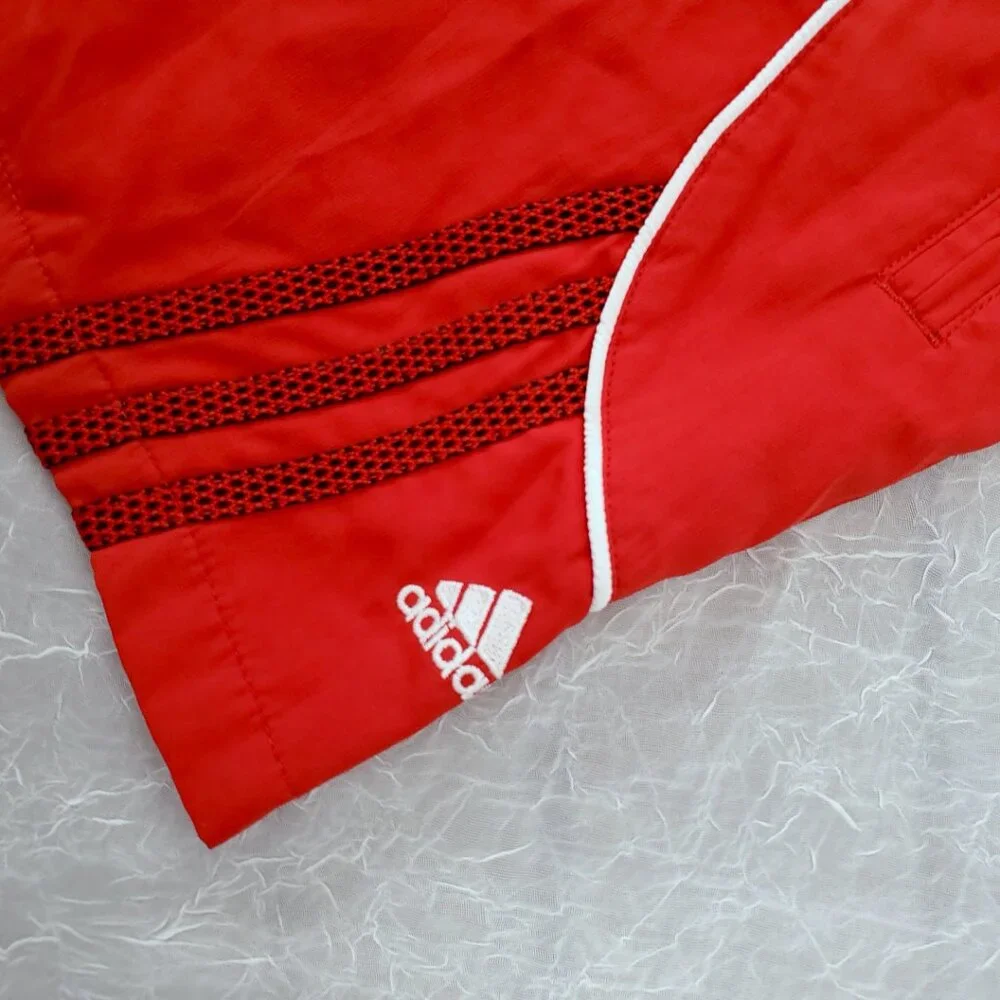 Red Adidas Gym Shorts - Picture 5 of 11